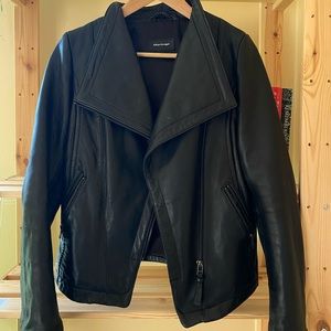 Mackage leather jacket XS